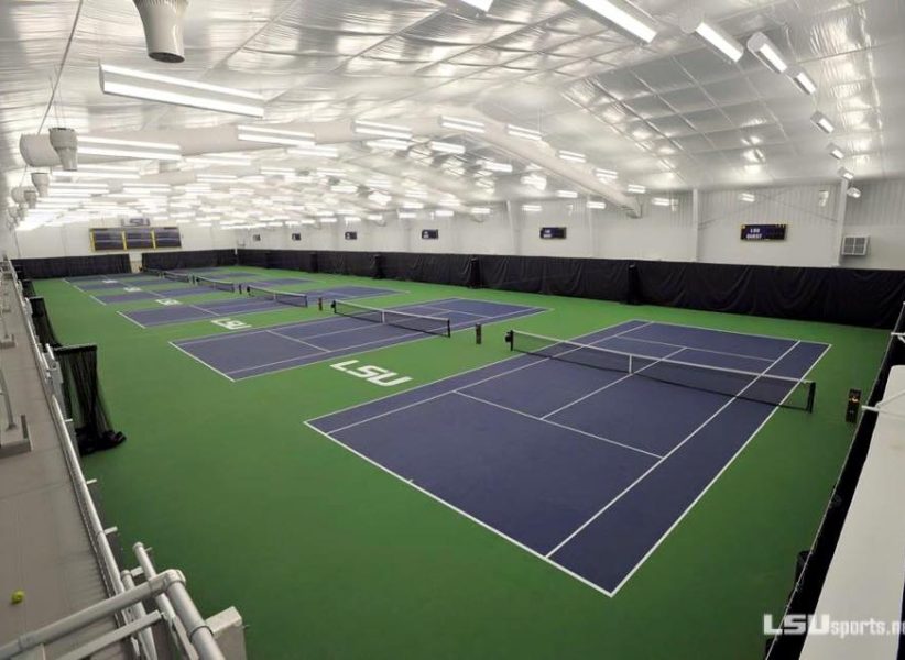 LSU  Indoor / Outdoor Tennis Facility